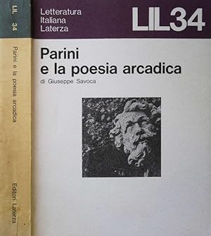 Bild des Verkufers fr Parini e la poesia arcadica zum Verkauf von Biblioteca di Babele