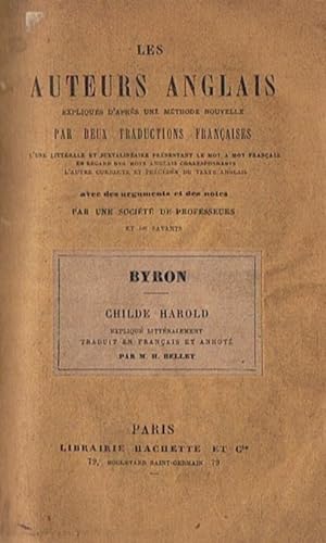 Image du vendeur pour LE PLERINAGE DE CHILDE HAROLD. mis en vente par Librera Torren de Rueda