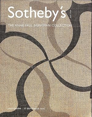 The Anne Paul Brinkman Collection - 17 September 2002 Sotheby's