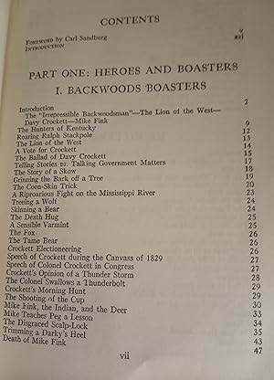 Immagine del venditore per A Treasury of American Folklore--Stories, Ballads, and Traditions of the People venduto da ThatsTheCatsMeow