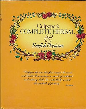 Imagen del vendedor de Culpeper's Complete Herbal & English Physician a la venta por BASEMENT BOOKS