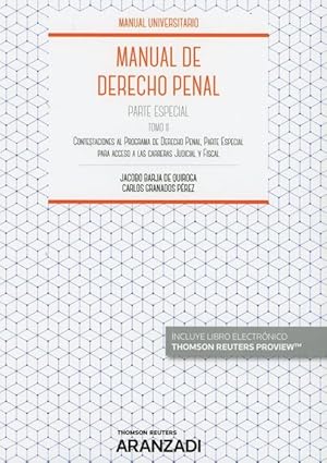 Seller image for Manual de Derecho Penal II. Parte Especial 2018 for sale by Vuestros Libros