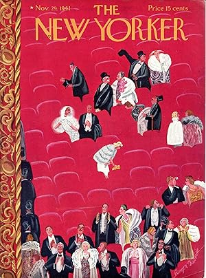 Imagen del vendedor de The New Yorker Magazine, November 29, 1941 a la venta por Dorley House Books, Inc.