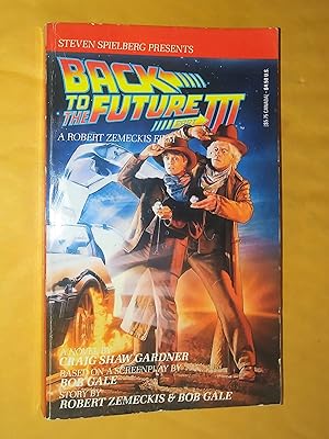 Imagen del vendedor de Back to the Future Part III a la venta por Claudine Bouvier