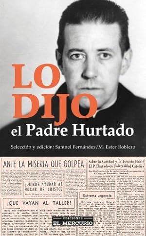 Bild des Verkufers fr Lo Dijo El Padre Hurtado zum Verkauf von Green Libros