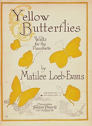 Yellow Butterflies: Waltz for the Pianoforte
