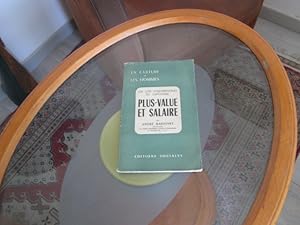 Seller image for Plus-value et salaire for sale by Librairie FAUGUET