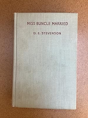 Bild des Verkufers fr Miss Buncle, Married (Being the futher Adventures of the Celebrated Authoress) zum Verkauf von Regent College Bookstore