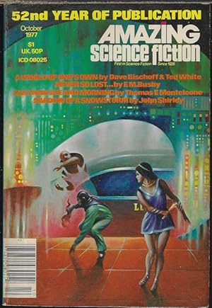 Image du vendeur pour AMAZING Science Fiction: October, Oct. 1977 mis en vente par Books from the Crypt