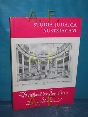 Bild des Verkufers fr Der Wiener Stadttempel : 1826 - 1976 (Studia Judaica Austriaca Band 6) zum Verkauf von Antiquarische Fundgrube e.U.