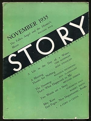 Imagen del vendedor de Story: Devoted Soley to the Short Story - Vol. VII, No. 40. November, 1935 a la venta por Between the Covers-Rare Books, Inc. ABAA