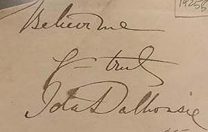 Signature of Ida Dalhousie