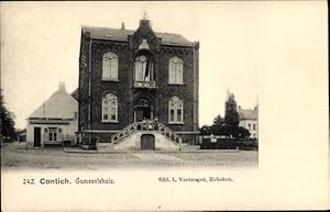 Ansichtskarte / Postkarte Contich Kontich Flandern Antwerpen, Gumeentehuis