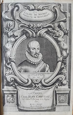 Image du vendeur pour Les Essais de Michel, seigneur de Montaigne, 1635. mis en vente par Des Livres et la Plume