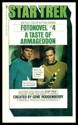 Seller image for A TASTE OF ARMAGEDDON - Star Trek Fotonovel for sale by W. Fraser Sandercombe