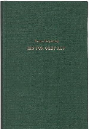 Imagen del vendedor de Ein Tor geht auf : Die Geschichte e. Jugend. a la venta por Schrmann und Kiewning GbR