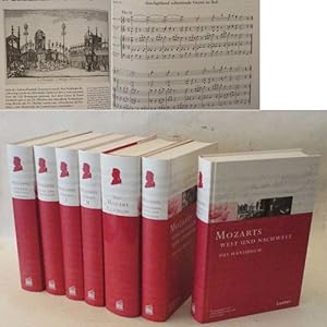 Bild des Verkufers fr Das Mozart-Handbuch. Bnde 1-6 in 7 Bnden zum Verkauf von Galerie fr gegenstndliche Kunst