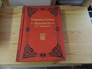 Imagen del vendedor de Velhagen & Klasings Monatshefte. XXIX. Jahrgang 1914/1915. 3. Band. Heft 9-12 a la venta por Versandantiquariat Schfer