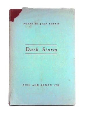 Bild des Verkufers fr Dark Storm zum Verkauf von World of Rare Books