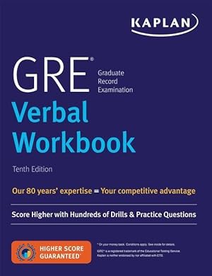 Seller image for GRE Verbal Workbook for sale by moluna