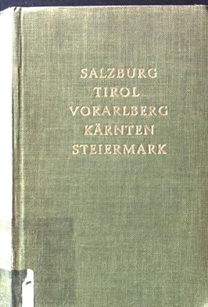 Bild des Verkufers fr Salzburg - Tirol - Vorarlberg - Krnten - Steiermark; Reclams Kunstfhrer sterreich; Baudenkmler Band 2; zum Verkauf von books4less (Versandantiquariat Petra Gros GmbH & Co. KG)