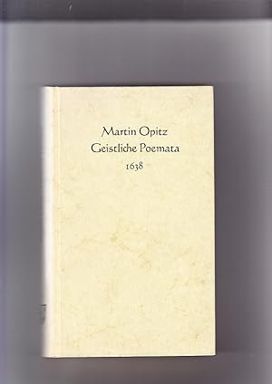 Geistliche Poemata 1638 Deutsche Neudrucke, Reihe Barock, herausg. von Erich Trunz.