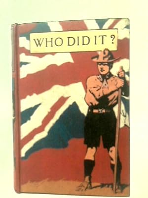 Image du vendeur pour Who Did It? mis en vente par World of Rare Books