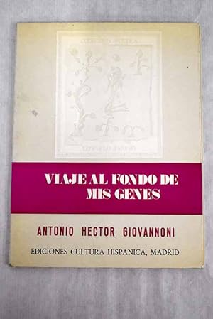 Bild des Verkufers fr Viaje al fondo de mis genes zum Verkauf von Alcan Libros