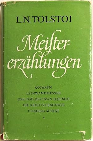 Bild des Verkufers fr Meistererzhlungen; zum Verkauf von Peter-Sodann-Bibliothek eG