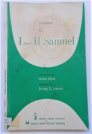 Image du vendeur pour Studies in I and II Samuel mis en vente par Bloomsbury Books