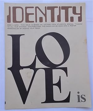 Seller image for Identity (1970 - Vol. 1 No. 1 - Part 5 of 7 Parts) - Topic 5: LOVE for sale by Bloomsbury Books