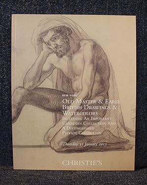 Old Master and Early British Drawings and Watercolors Including an Important Canadian Collection ...
