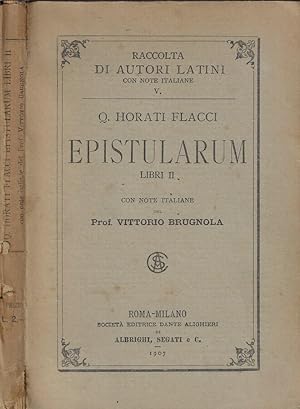 Bild des Verkufers fr Epistularium Libri II zum Verkauf von Biblioteca di Babele
