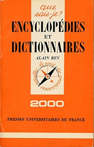 Bild des Verkufers fr Encyclopdies et dictionnaires zum Verkauf von Ammareal
