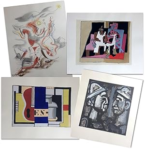 Imagen del vendedor de Dix reproductions, 1933, pochoirs by Braque, Leger, Matisse, Picasso and others a la venta por Marninart, Inc (ABAA - ILAB)