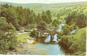 Dartmoor Postcard Huccaby Bridge Hexworthy