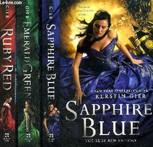 Bild des Verkufers fr The ruby red trilogy Sapphire Blue, Emerald green and Ruby red zum Verkauf von Le-Livre