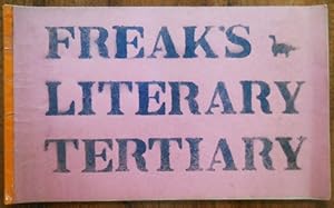 Imagen del vendedor de Freaks Literary Tertiary a la venta por Derringer Books, Member ABAA