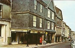 Totnes Devon Postcard The Butterwalk Vintage 1970