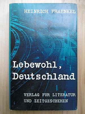 Seller image for Lebewohl, Deutschland. for sale by Antiquariat Steinwedel