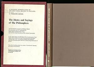 The Dictes and Sayings of the Philosophers A Facsimile Reproduction of the First Book Printed in ...