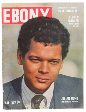 Ebony Magazine May, 1969 Julian Bond cover