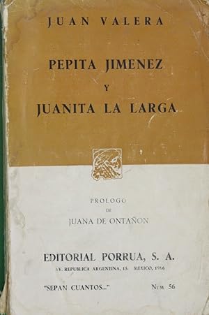 Seller image for Pepita jimenez y juanita la larga for sale by Librera Alonso Quijano