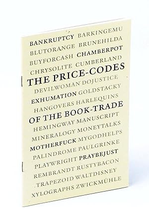 The Price-Codes of the Book-Trade: A Preliminary Guide