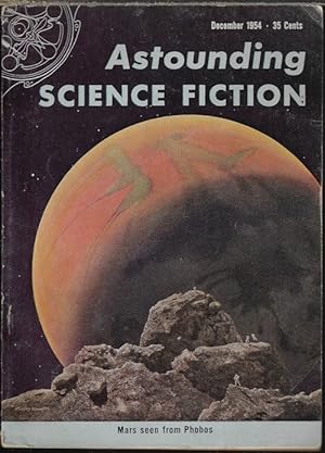 Bild des Verkufers fr ASTOUNDING Science Fiction: December, Dec. 1954 zum Verkauf von Books from the Crypt