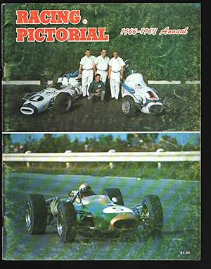 Racing Pictorial Annual 1966-1967-top drive pix-Wendell Scott-Sam McQuagg-Bobby Allison-David Pea...