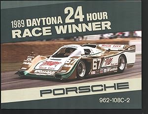 Porsche-1989 Daytona 24 Hour Race Winner #67 Yearbook 2016 Mecum Auctions-Chassis # 962-108C-2-VF/NM