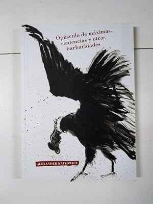 Imagen del vendedor de Opsculo de mximas, sentencias y otras barbaridades a la venta por Libros Ambig