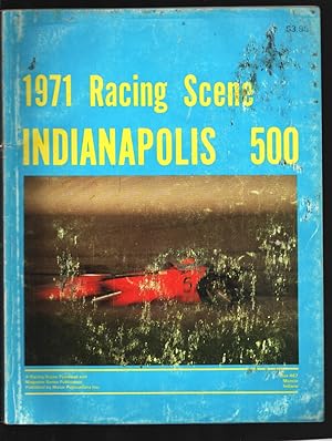 Indianapolis 500 Racing Scene Yearbook 1971-Race photos-facts-results-info-Al Unser-A.J. Foyt-Pet...