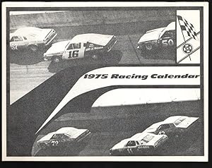 Racing Calendar 1975-Full page photos include Bobby Allison-Richard Petty-Ray Hendrick-David Pear...